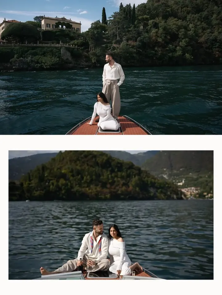 Lake Como magic with Adi & Alex. 🤍🇮🇹