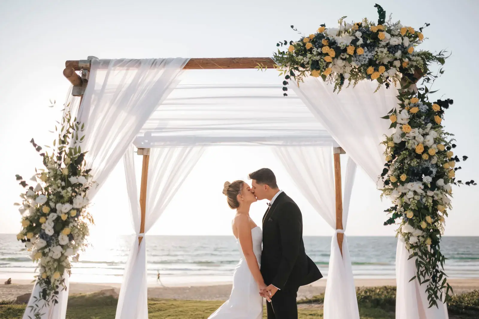 Wedding Photography at Kochav Hayam: Soft Elegance and Light on the Waterline, photograph 26